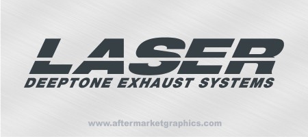 Laser Exhaust Decals - Pair (2 pieces)